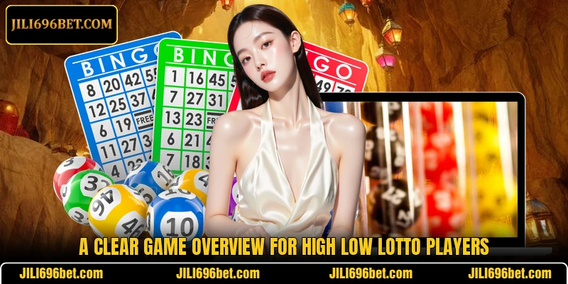A clear game overview for High Low Lotto players