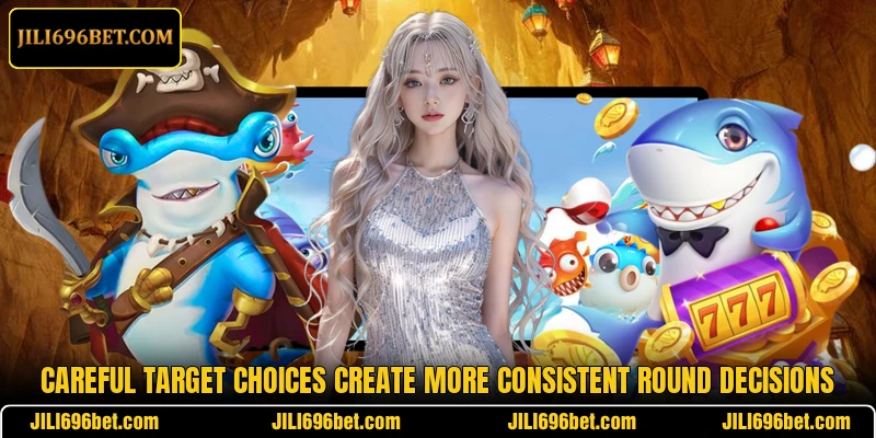 Careful target choices create more consistent round decisions