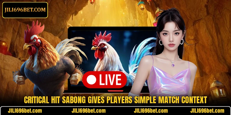 Critical hit sabong gives players simple match context