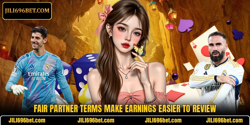 Fair partner terms make earnings easier to review