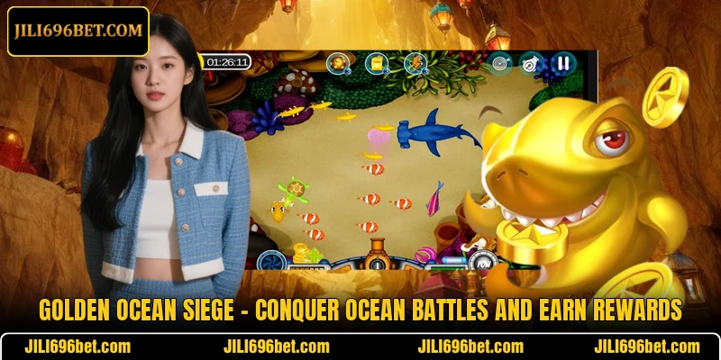 Golden Ocean Siege – Conquer Ocean Battles And Earn Rewards