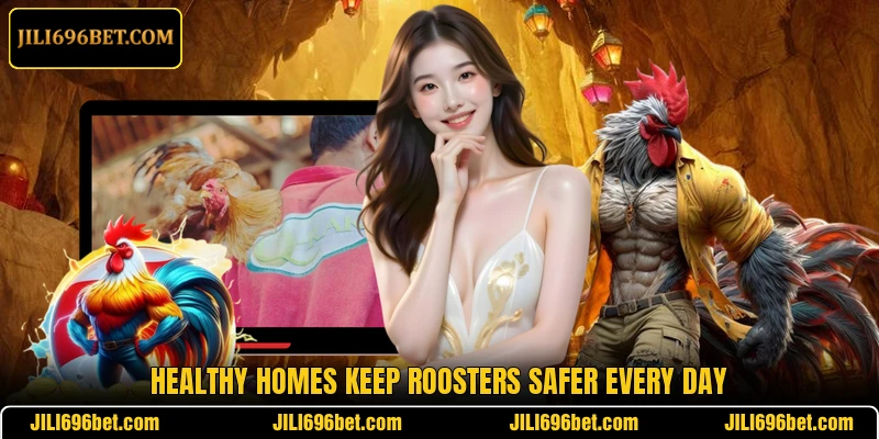 Healthy homes keep roosters safer every day