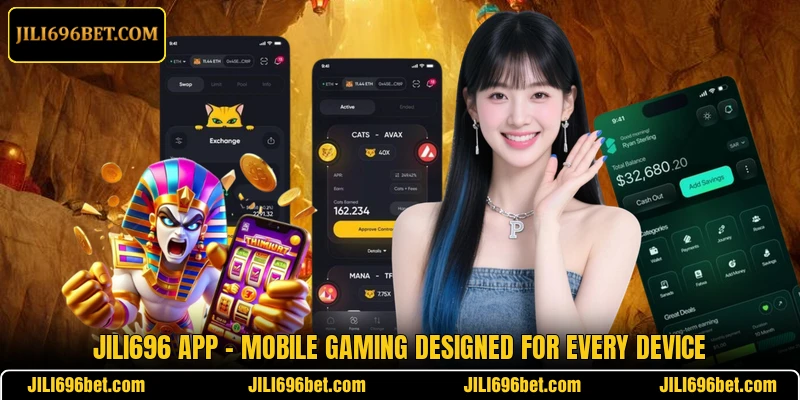 JILI696 App – Mobile Gaming Designed For Every Device