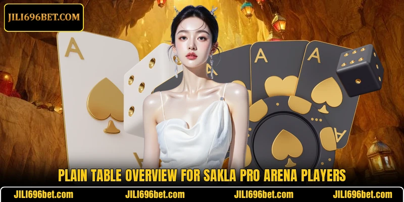 Plain table overview for Sakla Pro Arena players
