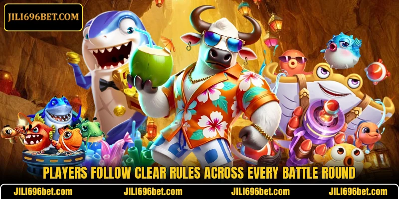 Players follow clear rules across every battle round