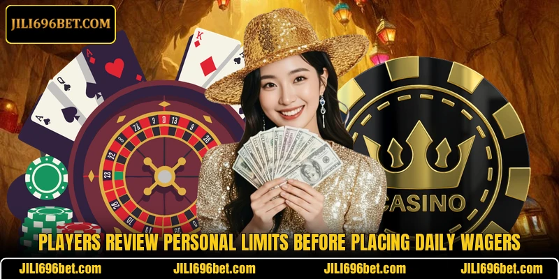 Players review personal limits before placing daily wagers