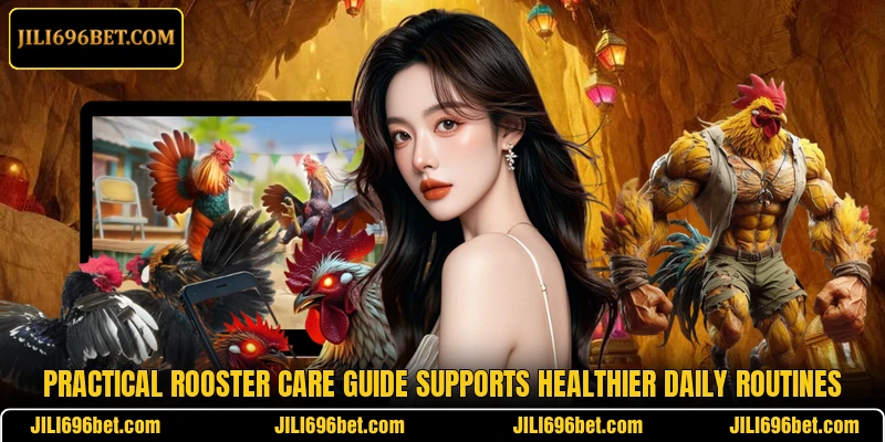 Practical rooster care guide supports healthier daily routines