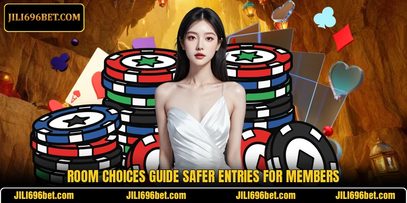 Room choices guide safer entries for members