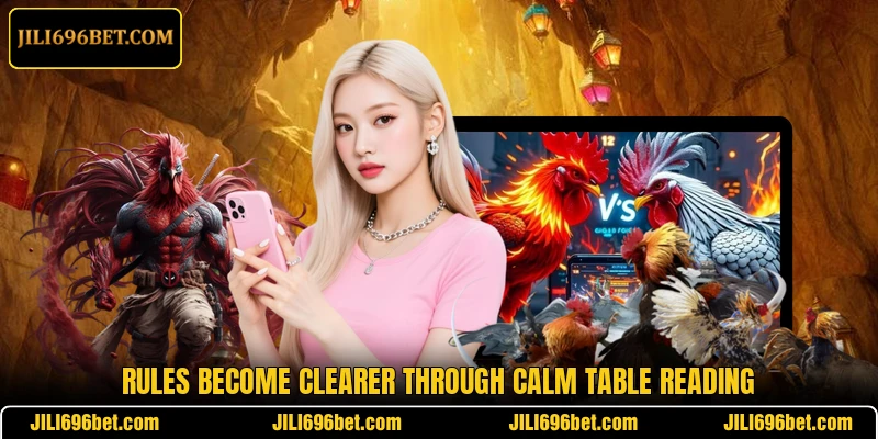 Rules become clearer through calm table reading