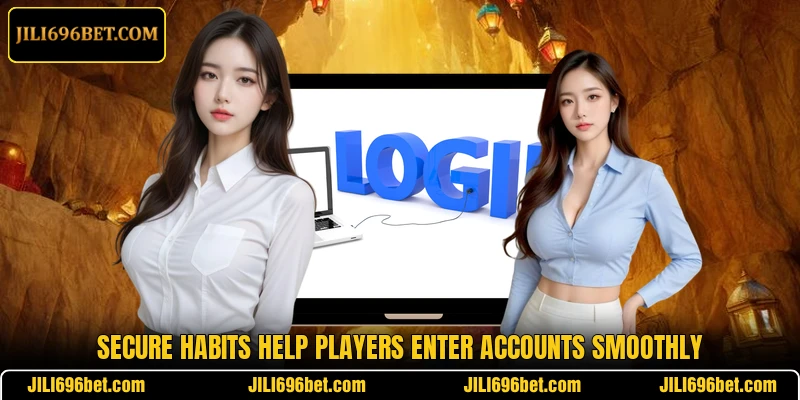 Secure habits help players enter accounts smoothly