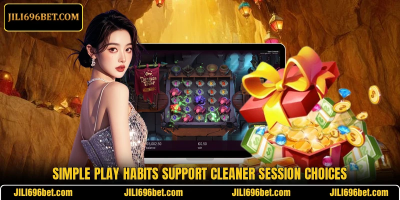Simple play habits support cleaner session choices