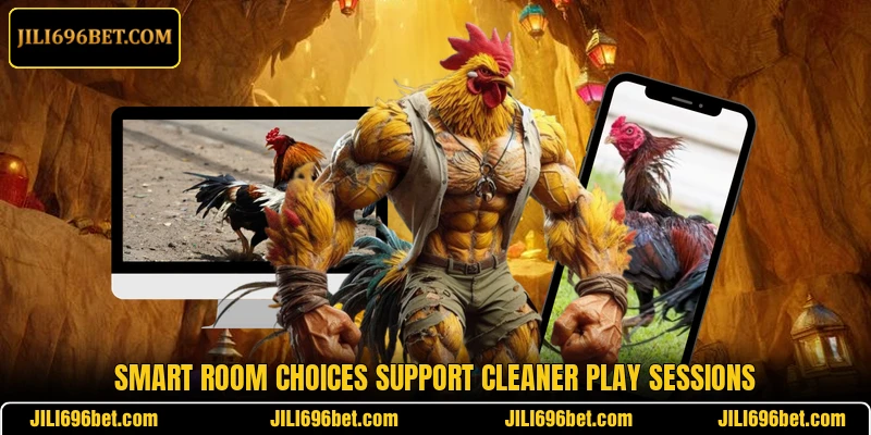 Smart room choices support cleaner play sessions